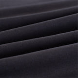 Plain Pure Black Bedsheet with 4 pillow covers - DecorStudio - Bedsheet