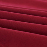 Plain Maroon Bedsheet with 4 pillow covers - DecorStudio - Bedsheet