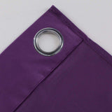 Luxury Plain Velvet Eyelet Curtains with linning - Purple - DecorStudio - PLAIN DYED CURTAINS