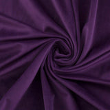 Luxury Plain Velvet Eyelet Curtains with linning - Purple - DecorStudio - PLAIN DYED CURTAINS