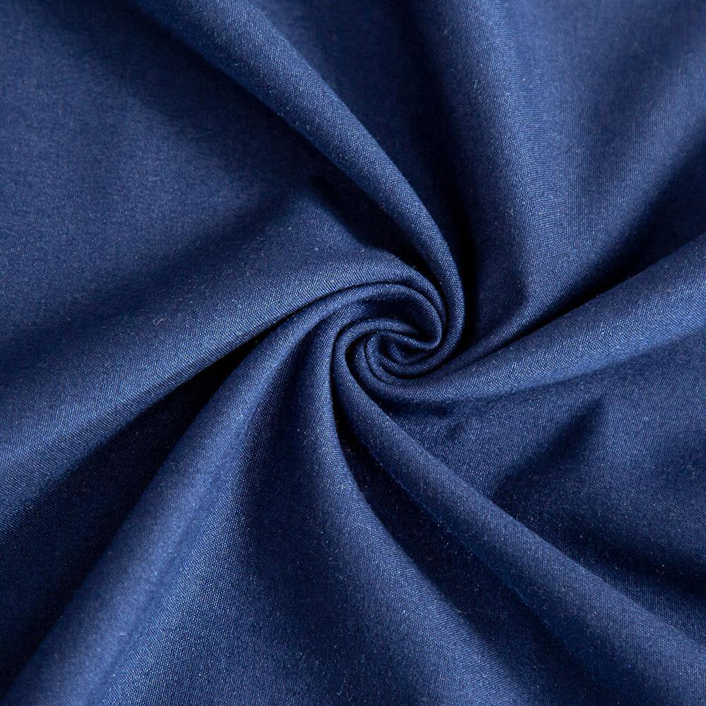Luxury Navy Blue Duvet Set - 8 Pieces - DecorStudio - Duvet Cover