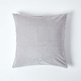Light Grey Velvet Cushion Cover-1 Piece - DecorStudio - CUSHIONS