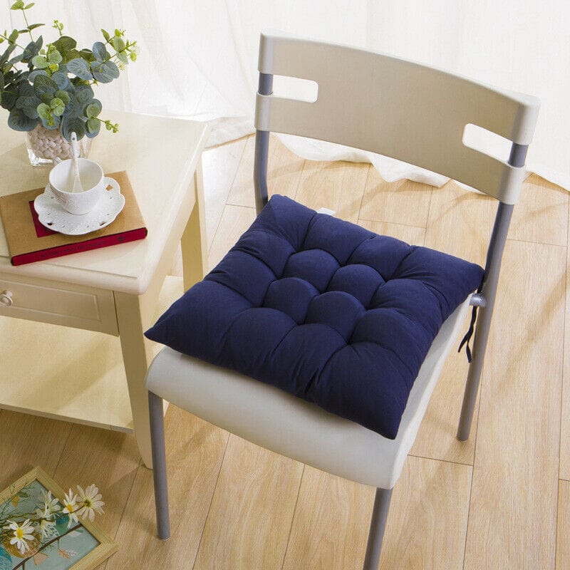 Chair Cushion Pads Pure Cotton-Blue - DecorStudio -